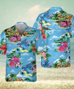 Funny Stitch Surfing Hawaiian Shirt