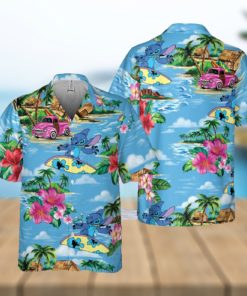 Funny Stitch Surfing Hawaiian Shirt