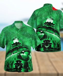 Galaxy Venusaur Design Hawaiian Shirt and Short