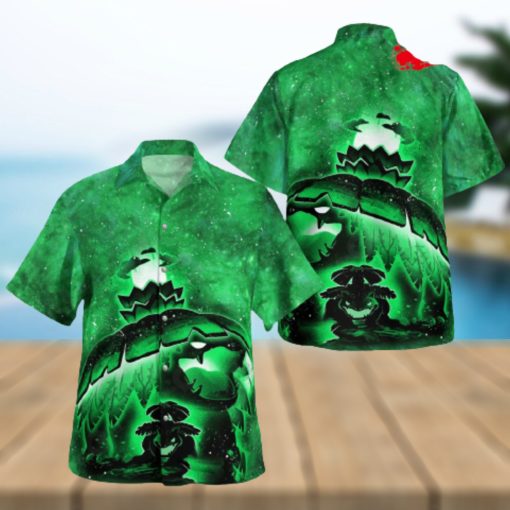 Galaxy Venusaur Design Hawaiian Shirt and Short