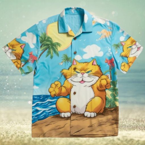 Garfield Hawaiian Shirt