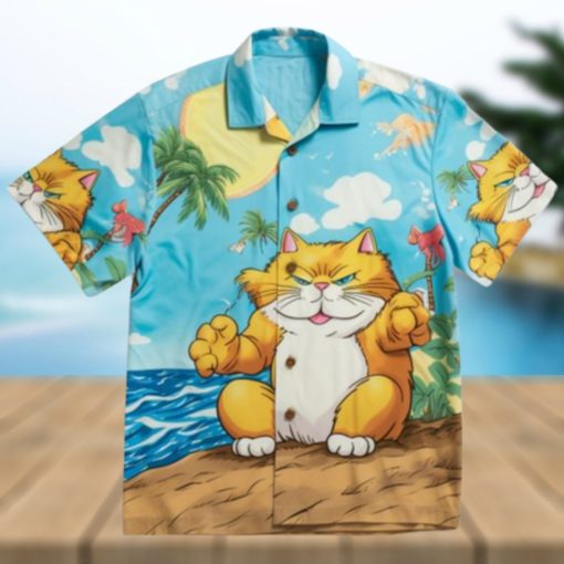 Garfield Hawaiian Shirt