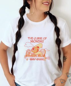Garfield the curse of Monday Garf Quest game shirt