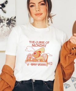 Garfield the curse of Monday Garf Quest game shirt