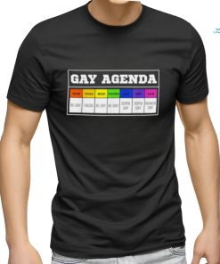 Gay agenda shirt