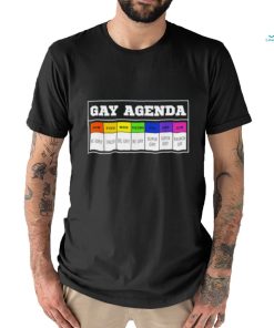Gay agenda shirt