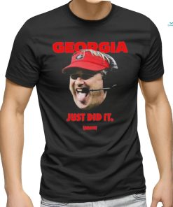 Georgia Just Did It Again T Shirt, hoodie, sweater, long sleeve and tank top Georgia Just Did It Again T Shirt