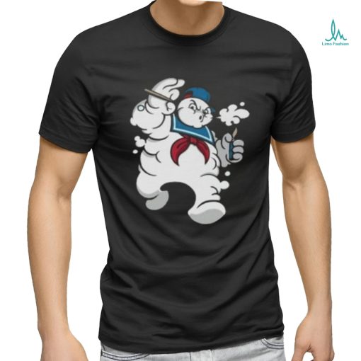 Get Your smoke on with Our ‘Smokin’ Marshmallow Man’ T Shirt