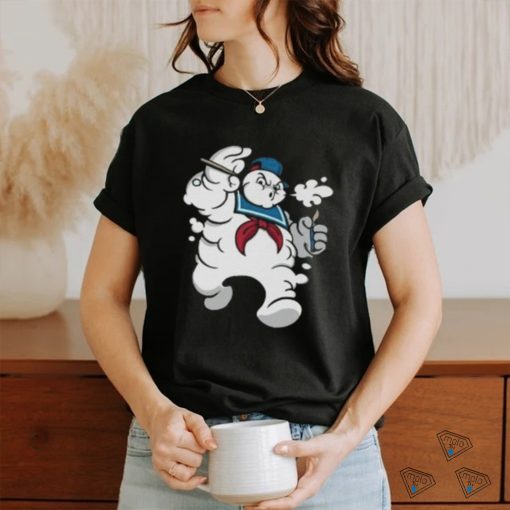 Get Your smoke on with Our ‘Smokin’ Marshmallow Man’ T Shirt