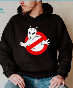 Ghostbuster X Alien Alienbusters logo shirt