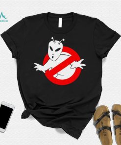 Ghostbuster X Alien Alienbusters logo shirt