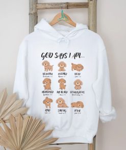 God Says I Am Dog Beauthul Accepien Bold Shirt