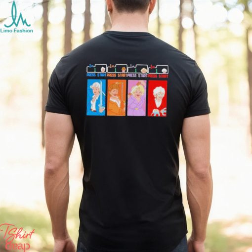 Golden Girls Ninjas Press Start Shirt