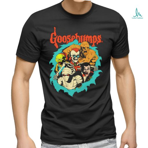 Goosebumps Gang horror art shirt