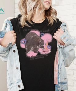 Gotfunny The Stomach Is Weak But The Tastebuds Are Willing Long Sleeve T Shirt