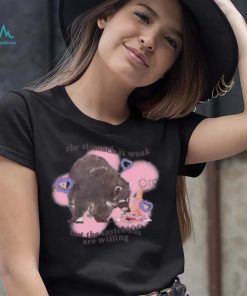 Gotfunny The Stomach Is Weak But The Tastebuds Are Willing Long Sleeve T Shirt
