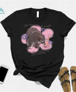 Gotfunny The Stomach Is Weak But The Tastebuds Are Willing Long Sleeve T Shirt