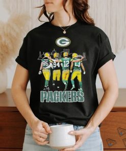 Green Bay Packers Team Players Skyline Signatures Shirt