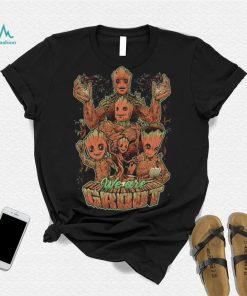 Guardians of the Galaxy We are Groot cartoon shirt