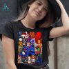 Submit stay home watch T.V. Obey logo shirt