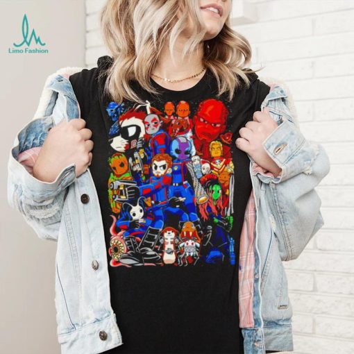 Guardians of the Galaxy vol 3 Galactic Pilgrim characters cartoon shirt