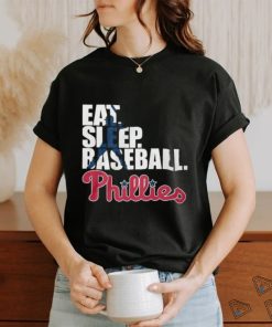 HOT Eat Sleep Baseball Philadelphia Phillies T Shirt