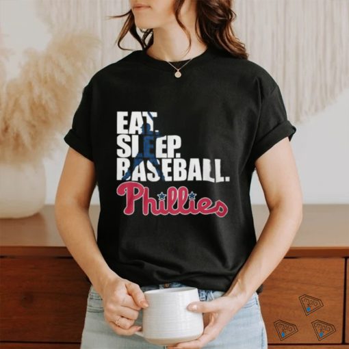 HOT Eat Sleep Baseball Philadelphia Phillies T Shirt