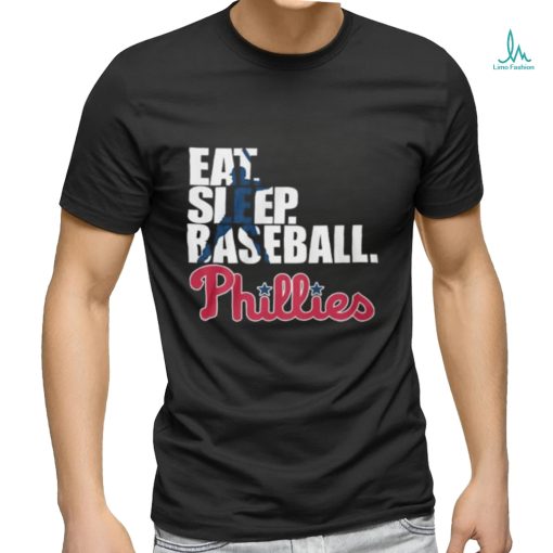 HOT Eat Sleep Baseball Philadelphia Phillies T Shirt