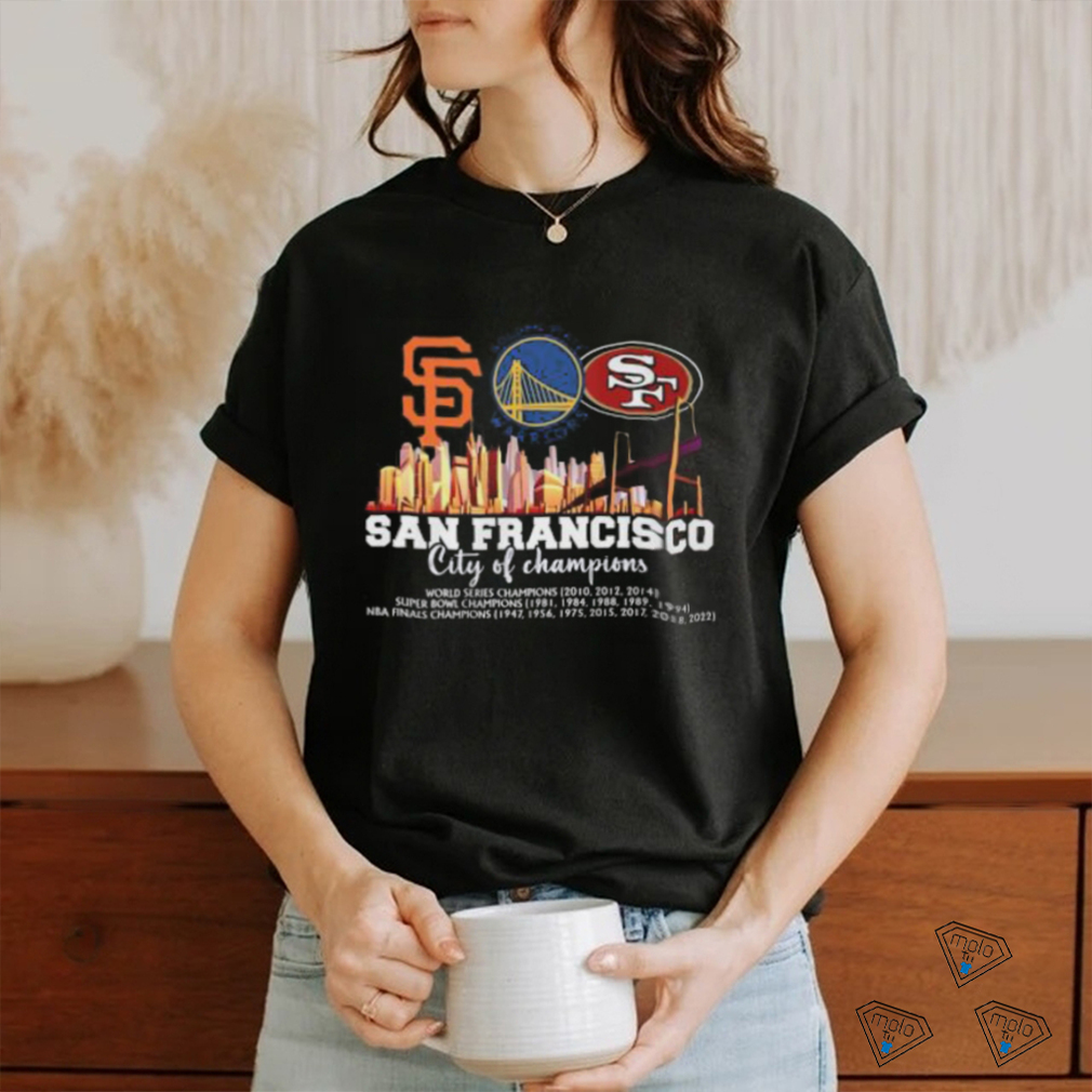 San Francisco City Of Champions World Series Champions Shirt