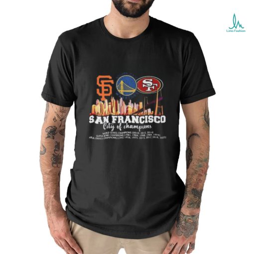 HOT San Franncisco City Of Champion T Shirt