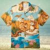 Super Cool Driving Cat Vintage Hawaiian Shirt