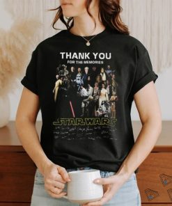 HOT Thank You For The Memories Star Wars T Shirt