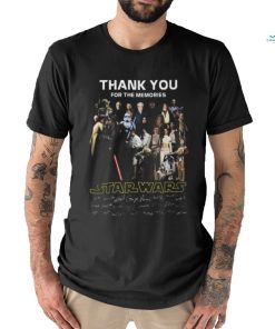 HOT Thank You For The Memories Star Wars T Shirt