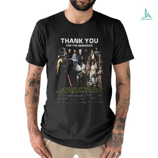 HOT Thank You For The Memories Star Wars T Shirt