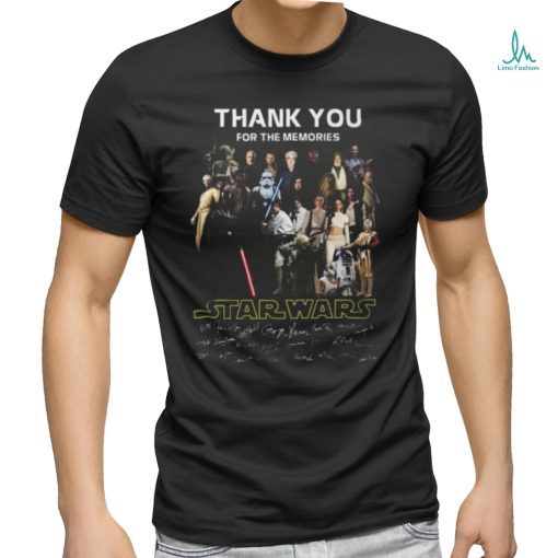 HOT Thank You For The Memories Star Wars T Shirt