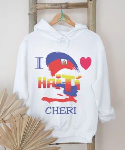 Haitian Flag I Love Haiti Cheri Shirt
