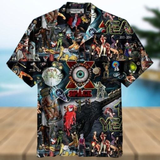 Halloween Horror Theme Summer Hawaiian Shirt