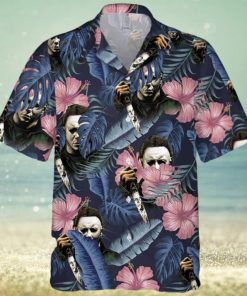 Halloween Michael Myers Tropical Hawaiian Shirt Gift