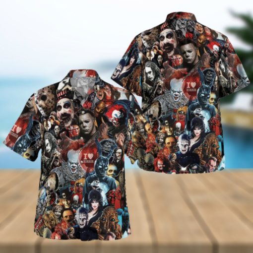 Halloween Night Horror Killer Trending Hawaiian Shirt 1