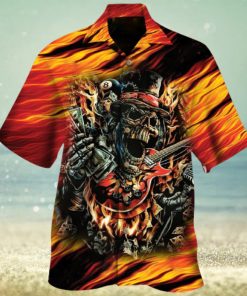 Halloween Skull Hawaiian Shirt