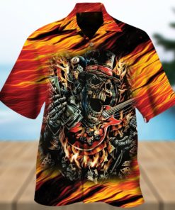 Halloween Skull Hawaiian Shirt