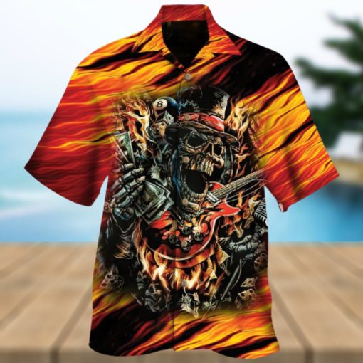 Halloween Skull Hawaiian Shirt