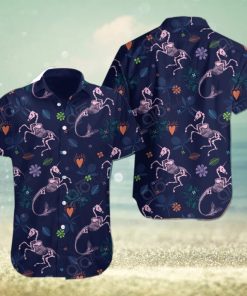 Halloween Unicorn Skeleton Summer Gift Hawaiian Shirt For Men And Women