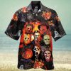 Halloween Moon Night Skull Hawaiian Shirt