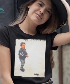 Hamilton baby with toy photo shirt