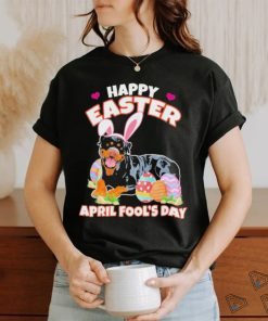 Happy Easter April Fools Day Funny Rottw Shirt