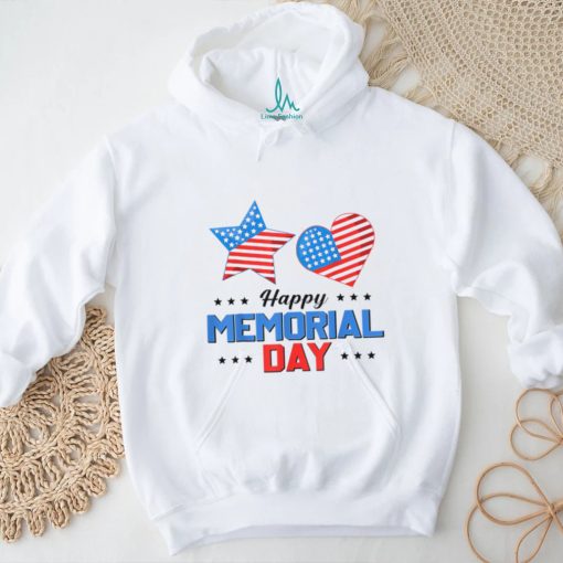 Happy Memorial Day 4th Of July American Flag Patriotic T Shirt