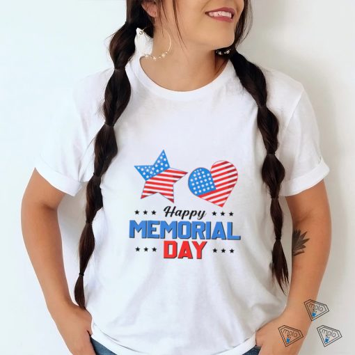 Happy Memorial Day 4th Of July American Flag Patriotic T Shirt
