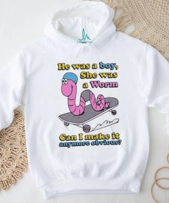 He Was A Boy She Was A Girl Can I Make It Anymore Obvious Shirt