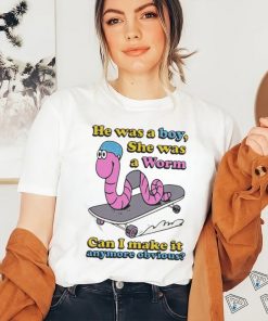 He Was A Boy She Was A Girl Can I Make It Anymore Obvious Shirt